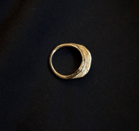 Wreckage Ring, Brass - The WonderMart