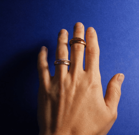 Wreckage Ring, Brass - The WonderMart