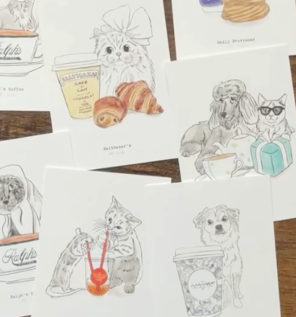 SILLY SKETCHED PETS