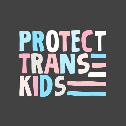 Protect Trans Kids Vinyl Sticker
