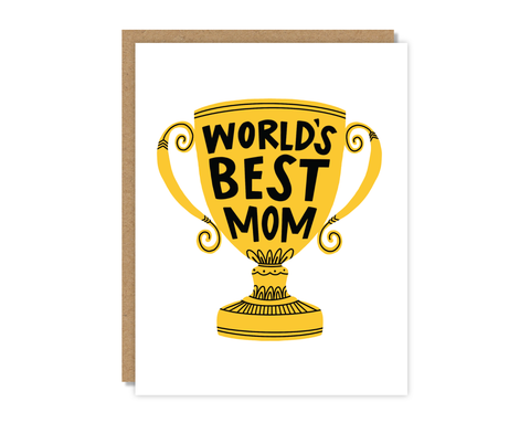 World's Best Mom Card
