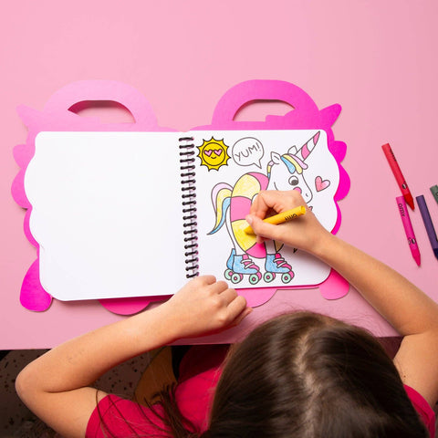 Unicorn Super Coloring & Sticker Book
