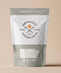 Hudson Valley Marshmallow Co. package of vanilla bean marshmallows on a white background