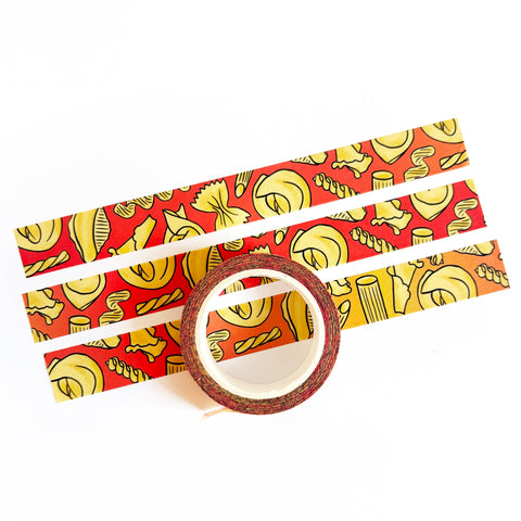 Pasta Pattern Washi Tape