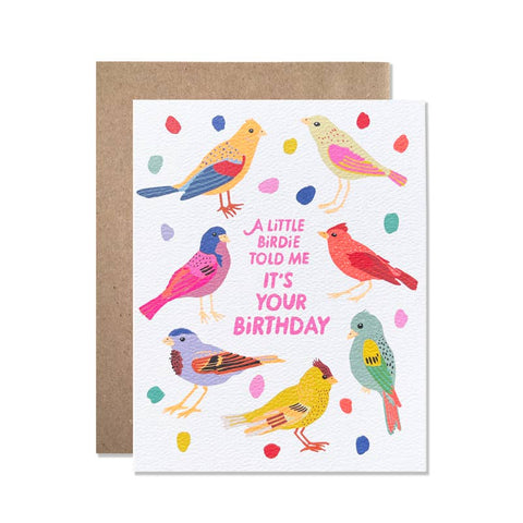 Birthday Birds Card