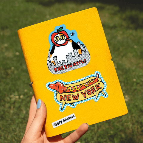 NY Weiner Dog Sticker