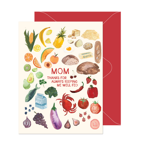 Well Fed Mother's Day Card