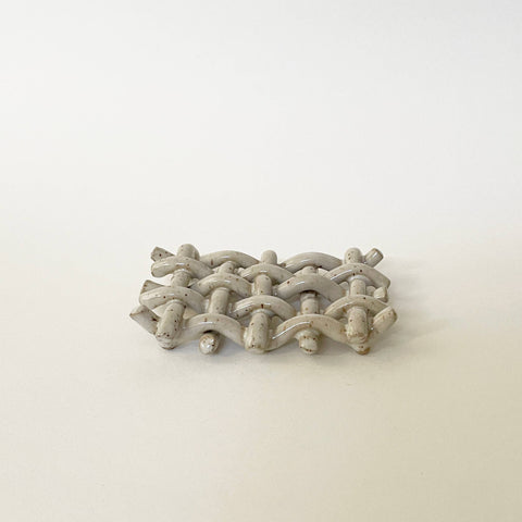 Ceramic Lattice Soap Dish