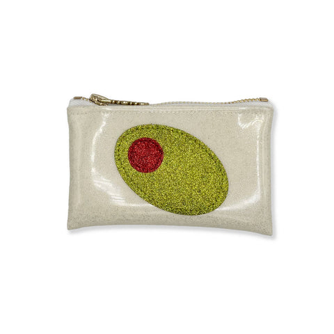 Olive Keychain Clutch
