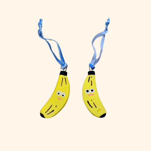 Double Sided Silly Banana Ornament