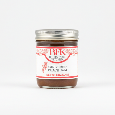Gingered Peach Jam