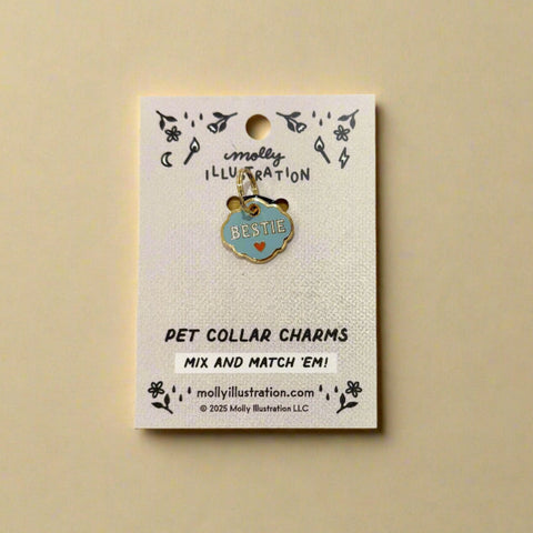 Bestie Pet Collar Charm