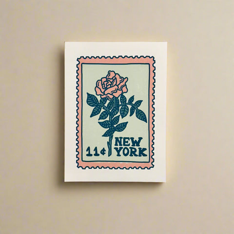 NY State Flower Print