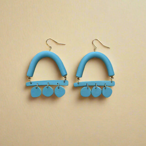 Pebble Arch Earrings