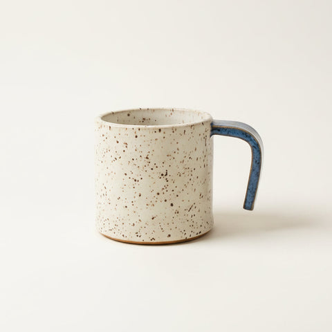 Geometric Espresso Cup, Blue