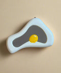 Mirror shaped like a fried egg