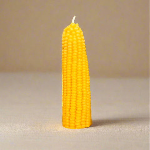 Beeswax Corn Cob Candle