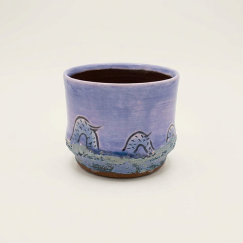 Sea Monster Mug, Purple