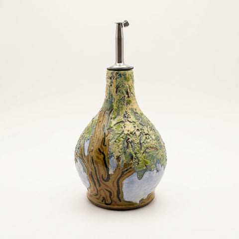 Tree Oil Cruet, Blue