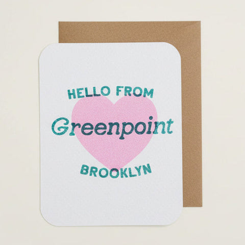Hello From Greenpoint Card