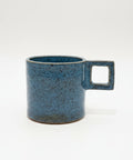 Blue ceramic mug