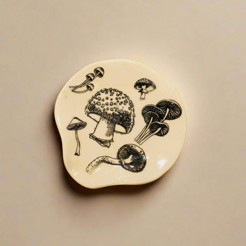 Wild Mushroom Spoon Rest No. 1