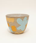 Ceramic planter with all-over design