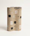 Decorative vase with geometric pattern