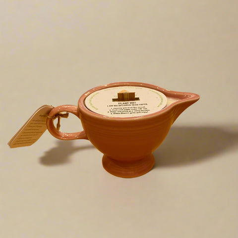 Fiesta Ware Creamer Candle, Pink