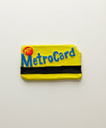 Yellow MetroCard wall art