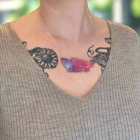 Aérogaphe Rouge Necklace