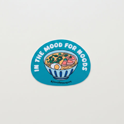 In The Mood For Noods Sticker