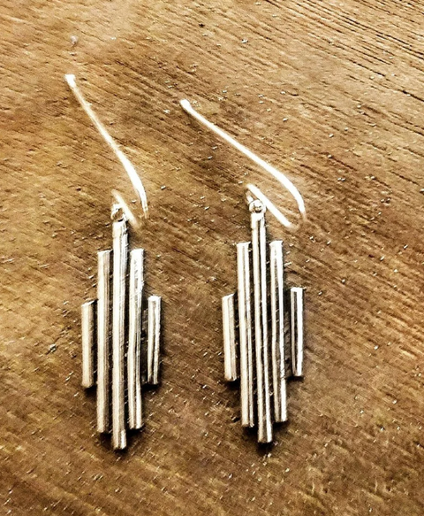 River Lines Earrings