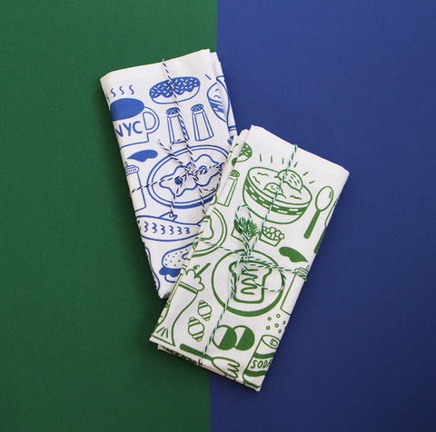 Schmear Tea Towel