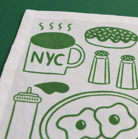 Schmear Tea Towel