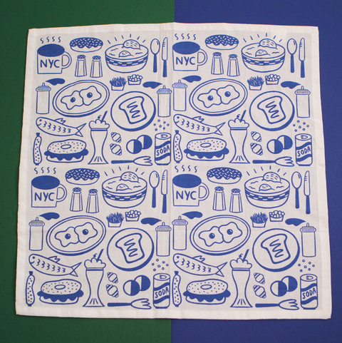 Schmear Tea Towel