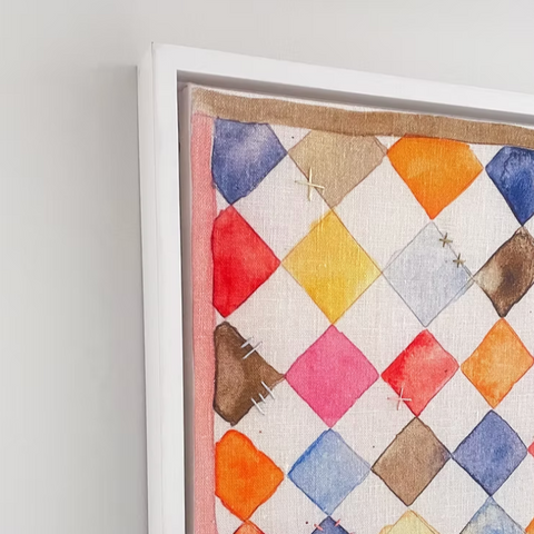 Jester Check Wall Art