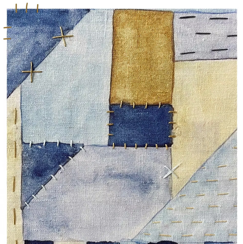 Denim and Daisies Wall Art
