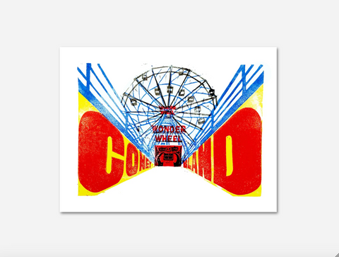 Coney Island Print