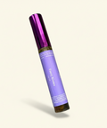 Lip balm with purple packaging 