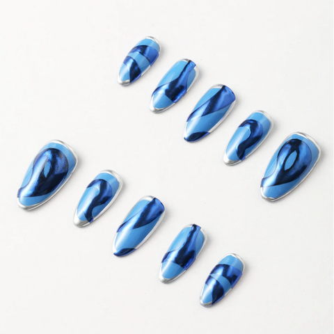 Sapphire Savage by TayBeepBoop Press-On Nail Kit