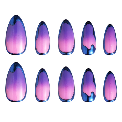 Manic Purple by TayBeepBoop Press-On Nail Kit