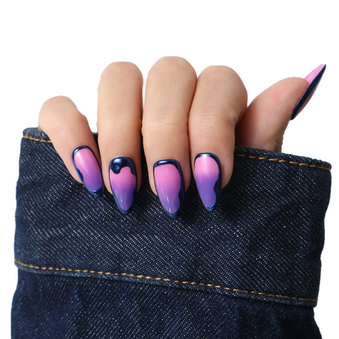 Manic Purple by TayBeepBoop Press-On Nail Kit