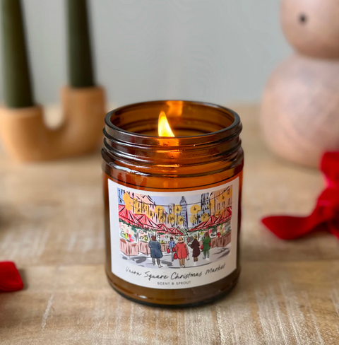 Union Square Christmas Market Candle