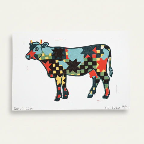 Quilt Cow Print