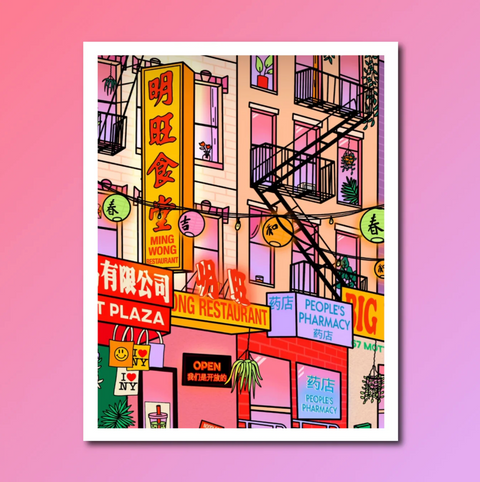 Mott Street Print