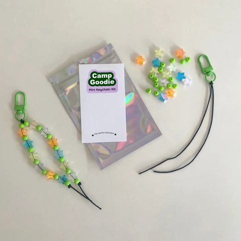Power-Up Green DIY Mini Keychain Kit