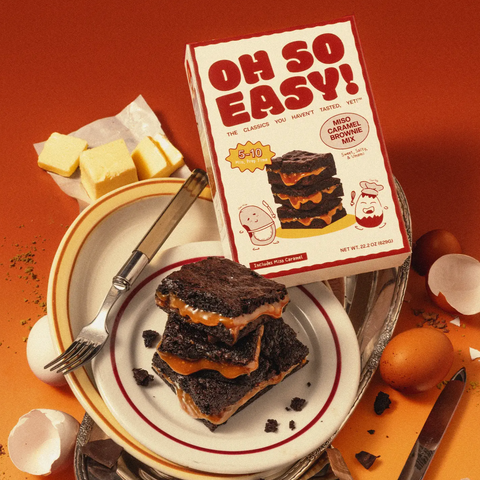 Miso Caramel Brownie Mix