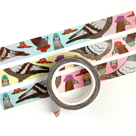 Pigeons Washi Tape