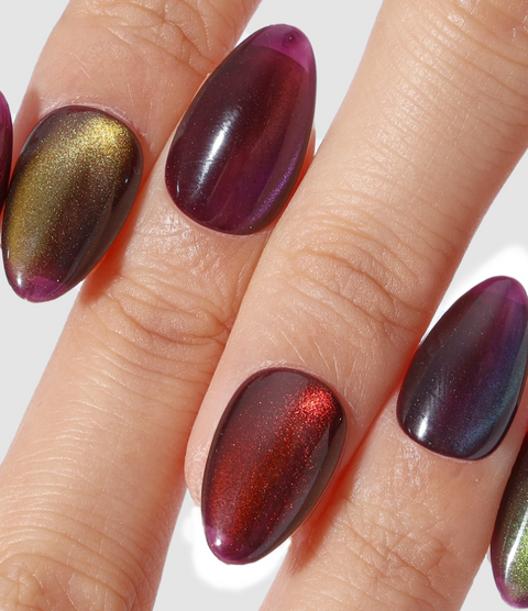 GALAXY CAT EYE Press-On Nail Kit